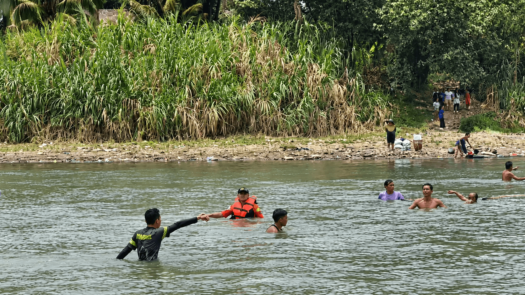 Pelajar Tenggelam di Sungai Lematang, Basarnas Lakukan Pencarian
